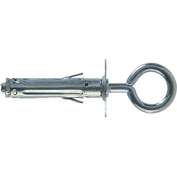 FISCHER TASSELLO SBS 9/ 3 IN ACCIAIO CON OCCHIOLO CHIUSO