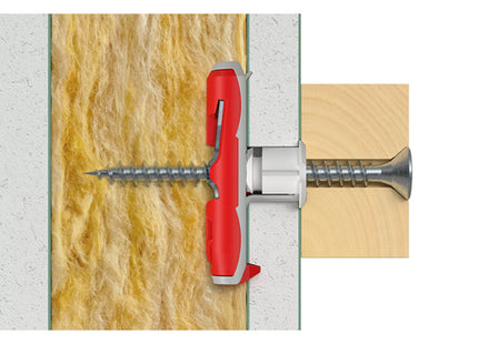 FISCHER TASSELLO DUOTEC 10 S FISSAGGIO BASCULANTE IN NYLON CON VITE TSP