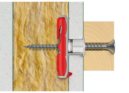 FISCHER TASSELLO DUOTEC 12 D FISSAGGIO BASCULANTE IN NYLON CON BARRA M6