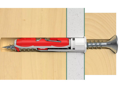 FISCHER TASSELLO DUOTEC 12 H FISSAGGIO BASCULANTE IN NYLON CON GANCIO M6