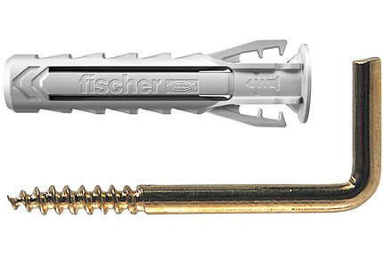 FISCHER TASSELLI IN NYLON CON GANCIO PER QUADRI SX 4 G K BLISTER PZ10*