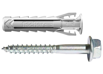 FISCHER TASSELLO SX-BM PLUS IN NYLON CON VITE LEGNO TE FLANGIATA