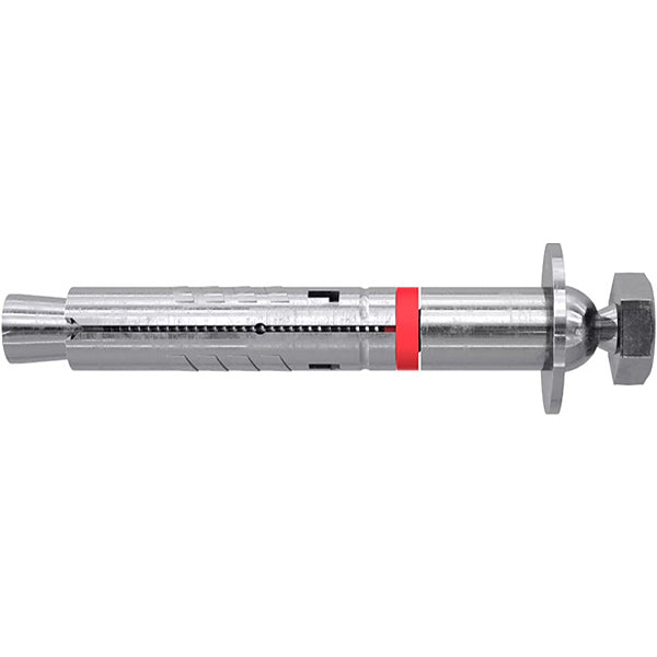 FISCHER TASSELLO TA M-BP 8 IN METALLO CON VITE DI SICUREZZA ANTIFURTO