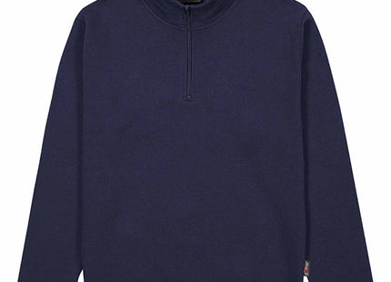 U-POWER FELPA CON MEZZA ZIP TAUTRA COLORE DEEP BLUE