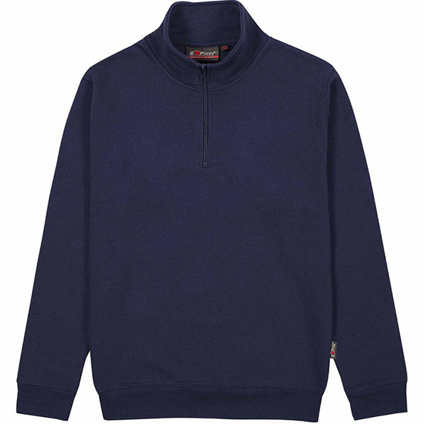 U-POWER FELPA CON MEZZA ZIP TAUTRA COLORE DEEP BLUE