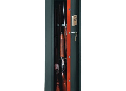 TECHNOMAX ARMADIO PORTAFUCILI CON COMBINAZIONE TCE/5 PER 5 FUCILI GRIGIO