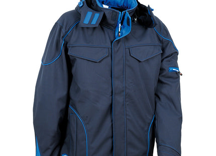 COFRA GIACCA SOFTSHELL IMPERMEABILE TECKA COLORE NAVY/ROYAL
