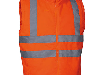 COFRA GIACCA ALTA VISIBILITA&apos; TELSEN 3 IN 1 ARANCIO FLUO/NAVY