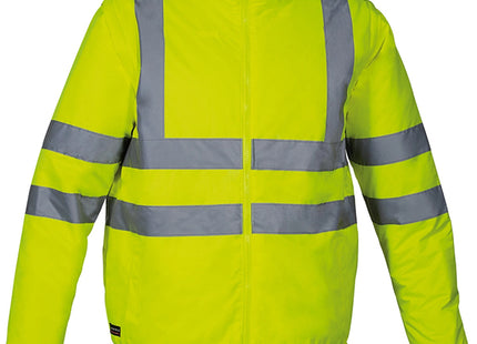 COFRA GIACCA ALTA VISIBILITA&apos; TELSEN 3 IN 1 GIALLO FLUO/NAVY