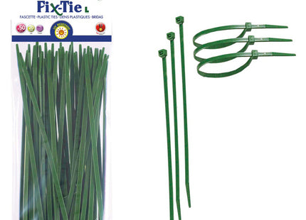 TENAX FASCETTE MULTIUSO ART. FIX-TIE COLORE VERDE