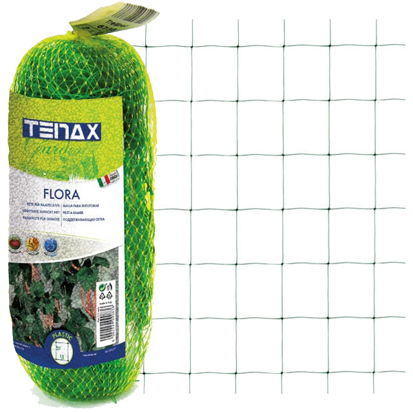 TENAX RETE FLORA PER RAMPICANTI E TUTORI COLORE VERDE