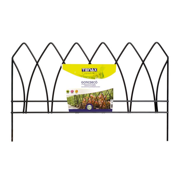 TENAX BORDATURA AD ARCO GOTICO NERO ART. GOTICDECO' MT0,38X0,6