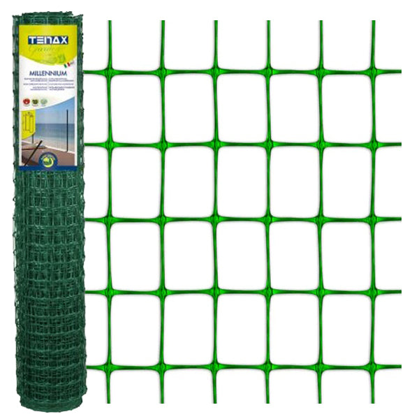 TENAX RETE MILLENNIUM IN PLASTICA PER RECINZIONI COLORE VERDE