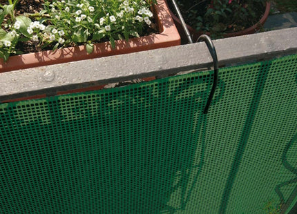 TENAX RETE QUADRA 05 IN PLASTICA PER BALCONI COLORE VERDE