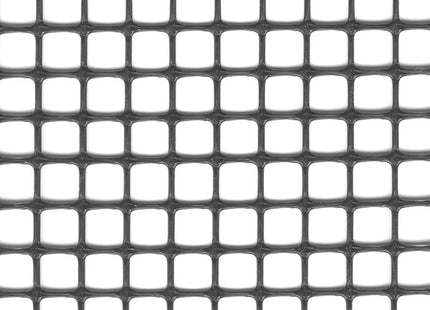 TENAX RETE QUADRA 10 IN PLASTICA MULTIUSO ANTRACITE CONF.DA MT1,0X5