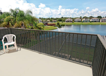 TENAX RETE QUADRA 10 IN PLASTICA MULTIUSO ANTRACITE CONF.DA MT1,0X5