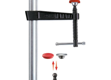 BESSEY STRETTOIO A VITE GANASCE IN GHISA ART. TG MM300X120