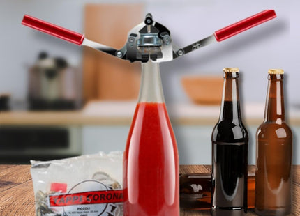 RIGAMONTI TAPPATRICE A DOPPIA LEVA PER TAPPI A CORONA D.MM26,5 ART.105