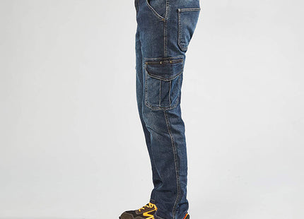 U-POWER PANTALONE IN JEANS TOMMI COLORE DEEP BLUE