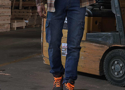 U-POWER PANTALONE IN JEANS TOMMI COLORE DEEP BLUE