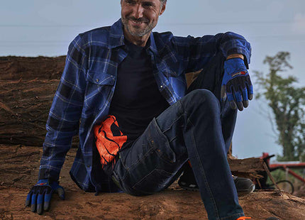 U-POWER PANTALONE IN JEANS TOMMI COLORE DEEP BLUE