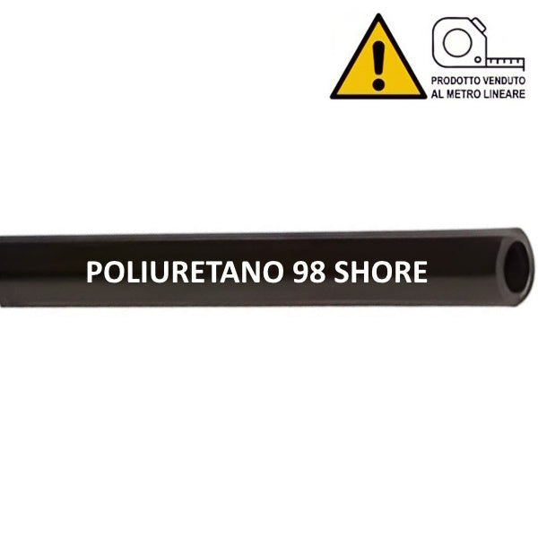 SPIRALFLEX TUBO ARIA POLIURETANO 98 SHORE NERO D.MM12,0X 8,0 AL MTL.