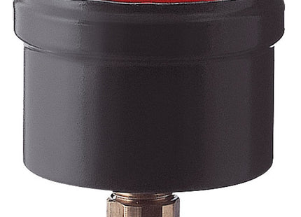 SAVE TAPPO SCARICO CONDENSA PER TUBI PELLETS A T NERO OPACO D.CM 8