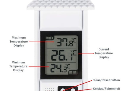 VELAMP TERMOMETRO DA PARETE DIGITALE ART. THERM06