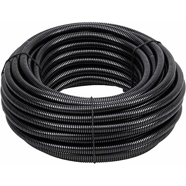 ELETTROCANALI TUBO CORRUGATO IN PVC TC15-3321 MEDIO NERO
