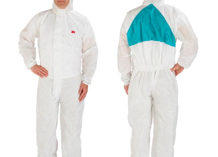 3M TUTA DI PROTEZIONE MONOUSO 4520 BIANCA CAT.III TIPO 5/6 TG.L