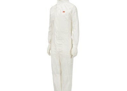 3M TUTA DI PROTEZIONE MONOUSO 4545 BIANCA CAT.III TIPO 5/6