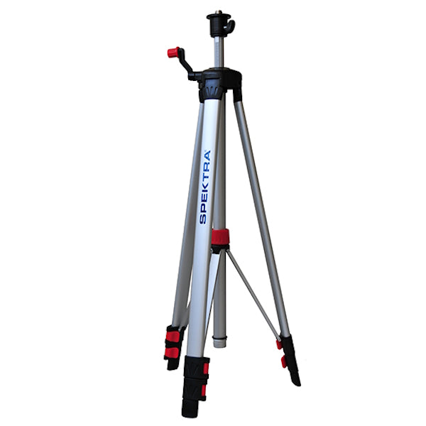 SPEKTRA TREPPIEDE IN ALLUMINIO A MANOVELLA REGOLABILE DA 76 A 190 CM