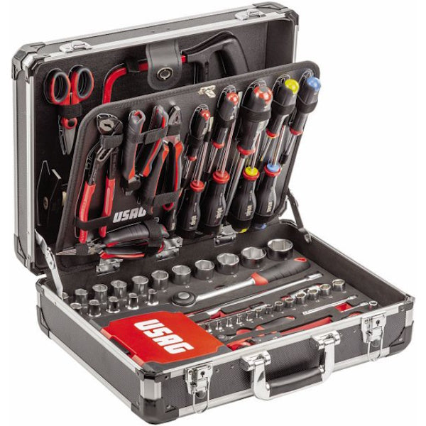 USAG  002 JMA VALIGIA 181 UTENSILI ASSORTIMENTO PER MANUTENZIONE