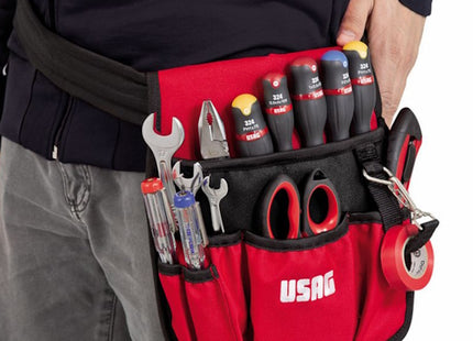 USAG  007 MLV BORSA PORTAUTENSILI CON CINTURA IN TESSUTO