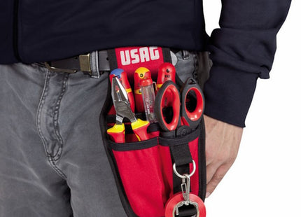 USAG  007 MV BORSA PORTAUTENSILI DA CINTURA IN TESSUTO
