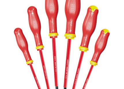 USAG  091 SH6 SERIE DI 6 GIRAVITI ISOLATI 1000V A TAGLIO E A CROCE