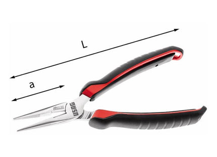 USAG  133AX PINZA A BECCHI MEZZOTONDI LUNGHISSIMI DIRITTI MM160