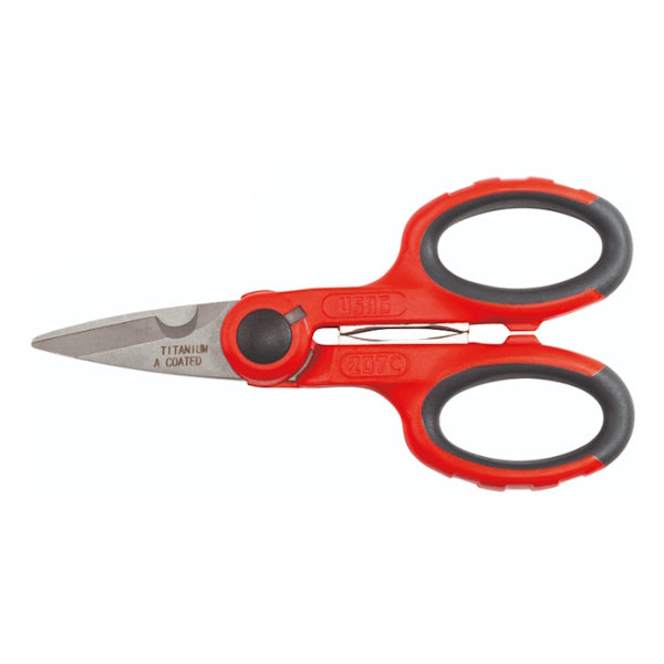 USAG  207C FORBICI PER ELETTRICISTI LAME DIRITTE MM143