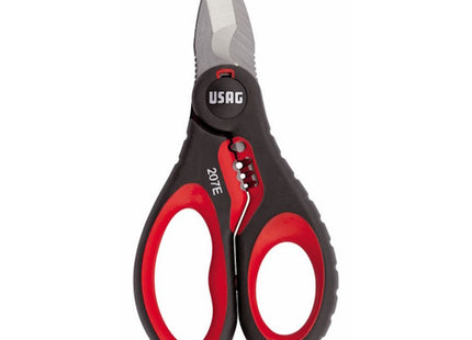 USAG  207E FORBICI PER ELETTRICISTI LAME DIRITTE MM155