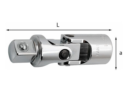 USAG  241 SNODO CARDANICO CON ATTACCO QUADRO MASCHIO E FEMMINA 1/2"