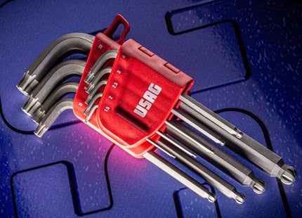 USAG  280 X/S9 9 CHIAVI MASCHIO ESAGONALI X-GRIP SFERICHE SERIE