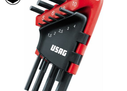 USAG  280 N/S9 9 CHIAVI MASCHIO ESAGONALI PIEGATE SERIE