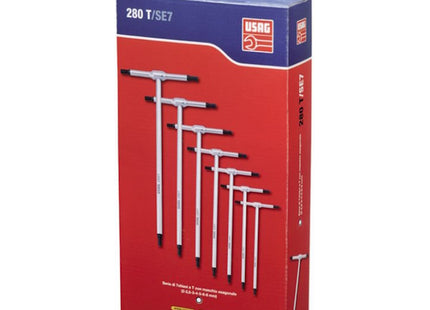 USAG  280 T/SE7 7 CHIAVI MASCHIO ESAGONALI A T SERIE