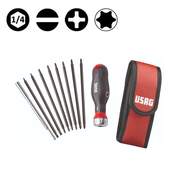 USAG  333 K/SB10 IMPUGNATURA COMBIDRIVE CON ASSORTIMENTO IN ASTUCCIO