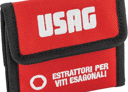 USAG  458E/B9 SET 8 ESTRATTORI PER VITI TCEI DANNEGGIATE