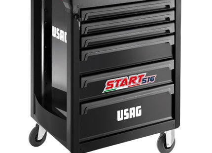 USAG  516 ST6NMM CARRELLO START ASSORTIMENTO MANUTENZIONE NERO