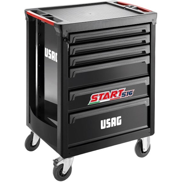 USAG  516 ST6NMM CARRELLO START ASSORTIMENTO MANUTENZIONE NERO