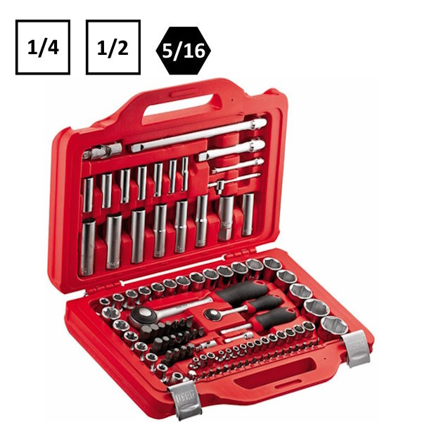 USAG  601 1/4-1/2 J100 ASSORTIMENTO CHIAVI A BUSSOLA PZ100