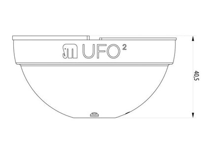 MERONI SERRATURA DI SICUREZZA PER FURGONI MOD. UFO 2 CONF.DA PZ2