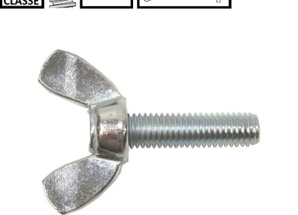 VITE AD ALETTE ZINCATA BIANCA DIN 316